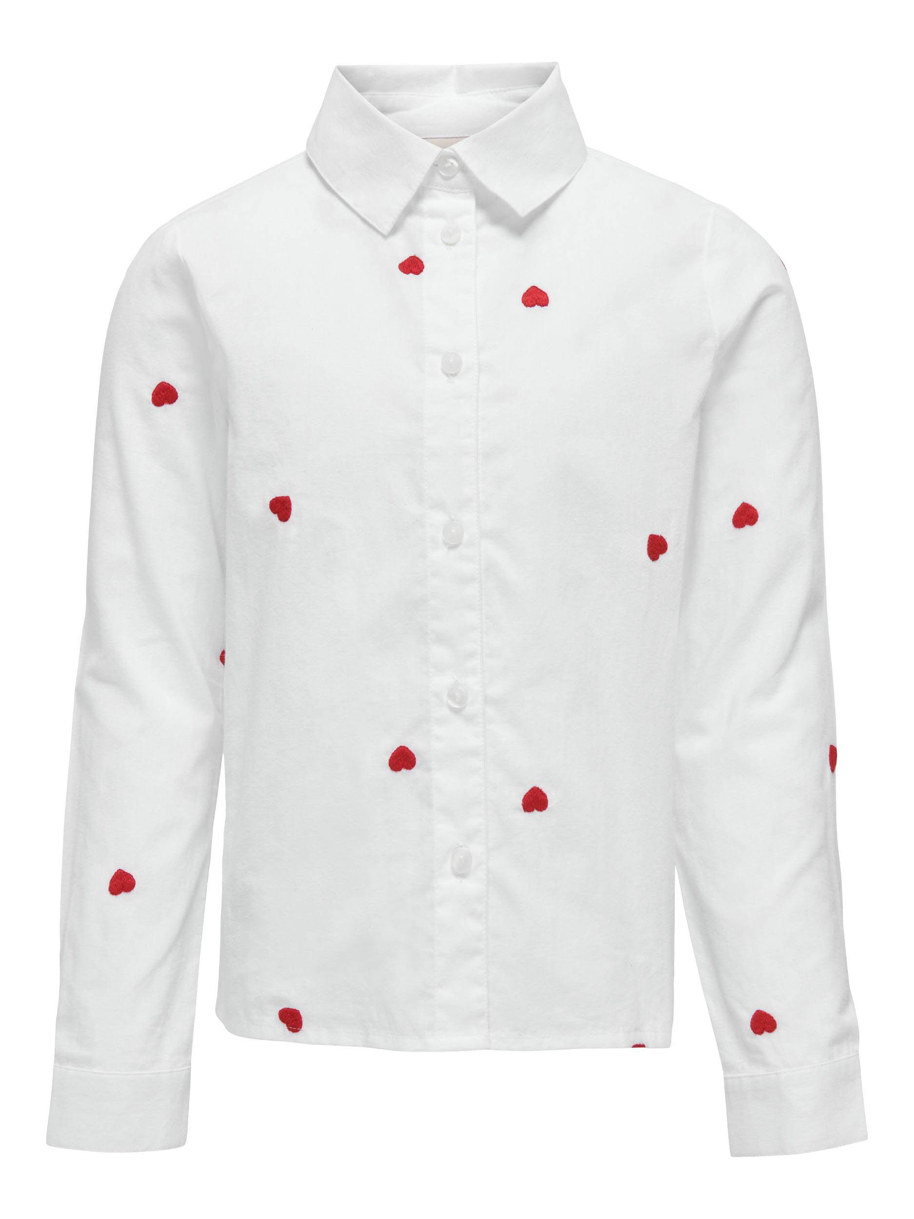 Only Koglina Grace L/s Emb Shirt Wvn