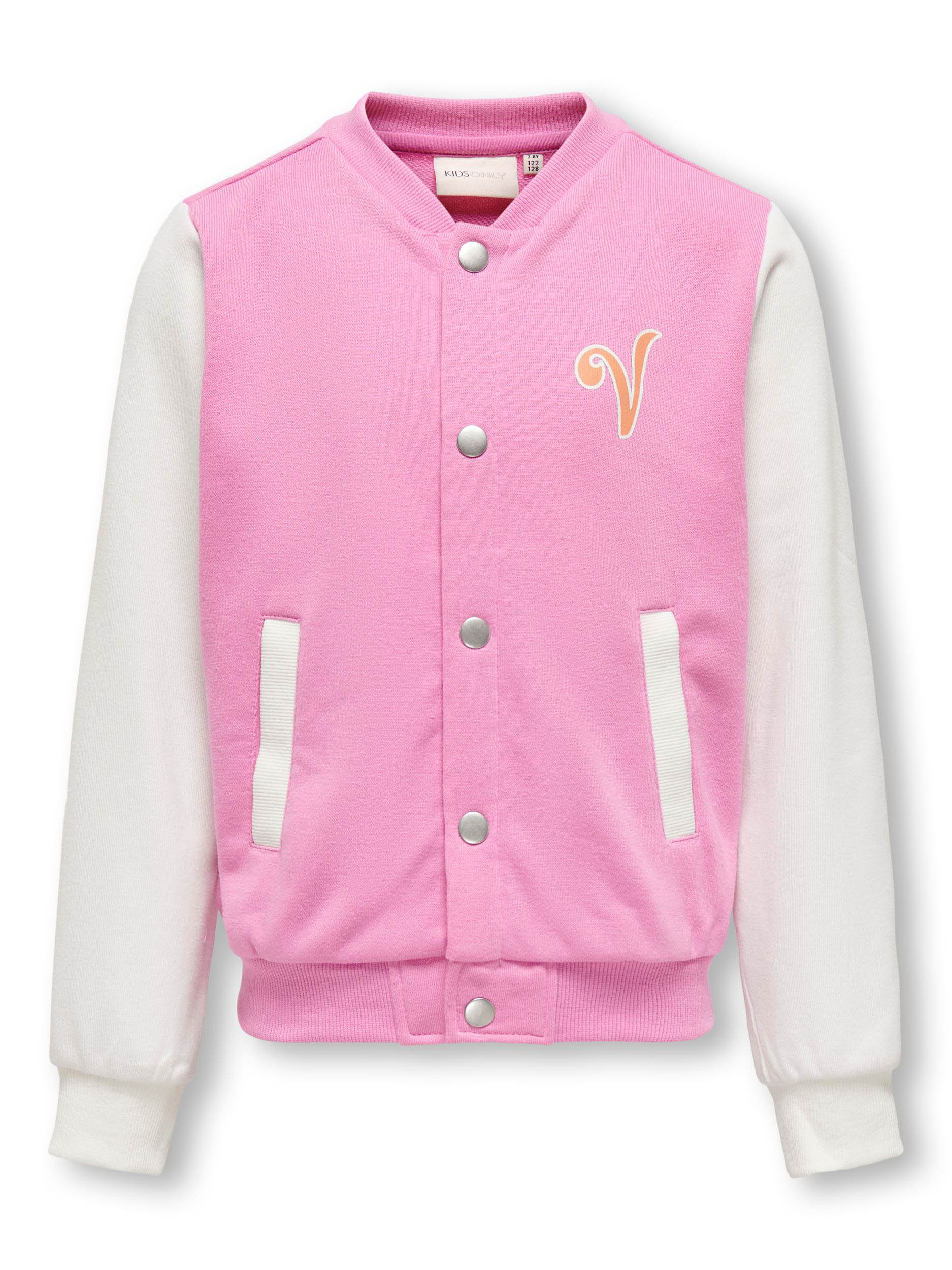 ONLY KOGCONNIE L/S MARAIS BOMBER JACKET SWT Meisjes Jas - Maat 158/164