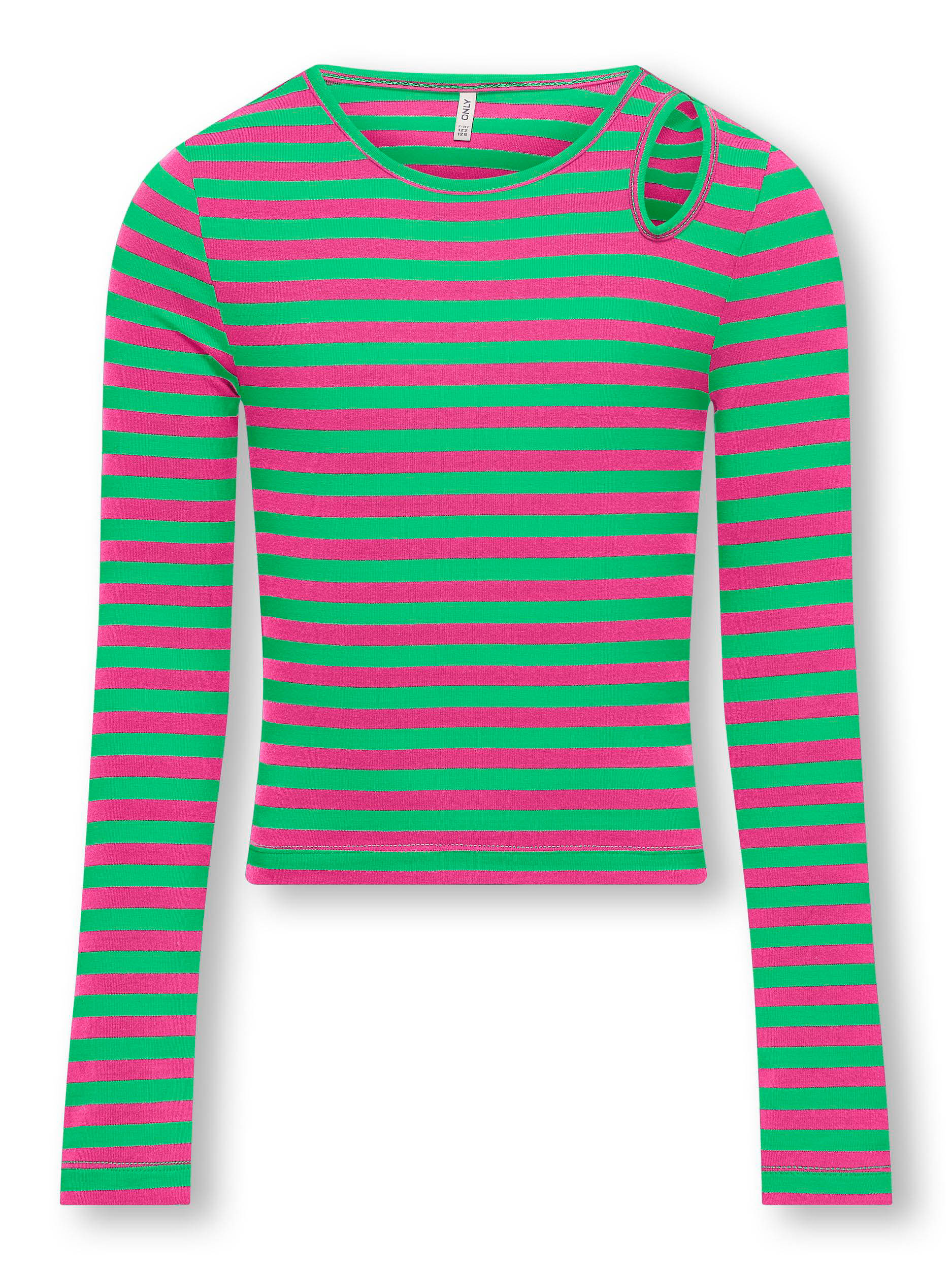 ONLY KOGHEIDI L/S SHORT CUT OUT TOP BOX JRS Meisjes Top - Maat 146/152