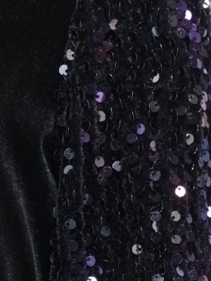 Only KOGCONFIDENCE L/S SEQUINS DRESS JRS Black | Freewear KOGCONFIDENCE L/S SEQUINS DRESS JRS - www.freewear.nl - Freewear