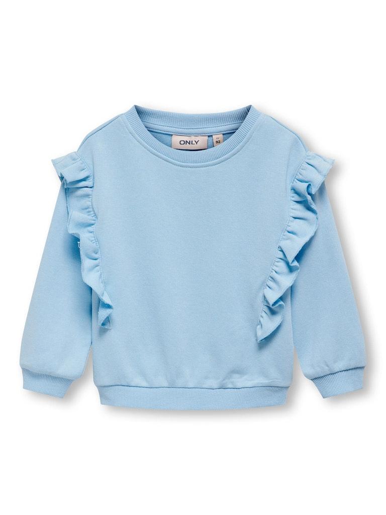 Only Kids Kmgnewofelia Ls Frill O-neck Ub Lif: