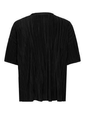 Only ONLRAVENNA S/S PLISSE TOP NOOS JRS Black | Freewear ONLRAVENNA S/S PLISSE TOP NOOS JRS - www.freewear.nl - Freewear