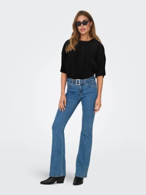 Only ONLRAVENNA S/S PLISSE TOP NOOS JRS Black | Freewear ONLRAVENNA S/S PLISSE TOP NOOS JRS - www.freewear.nl - Freewear