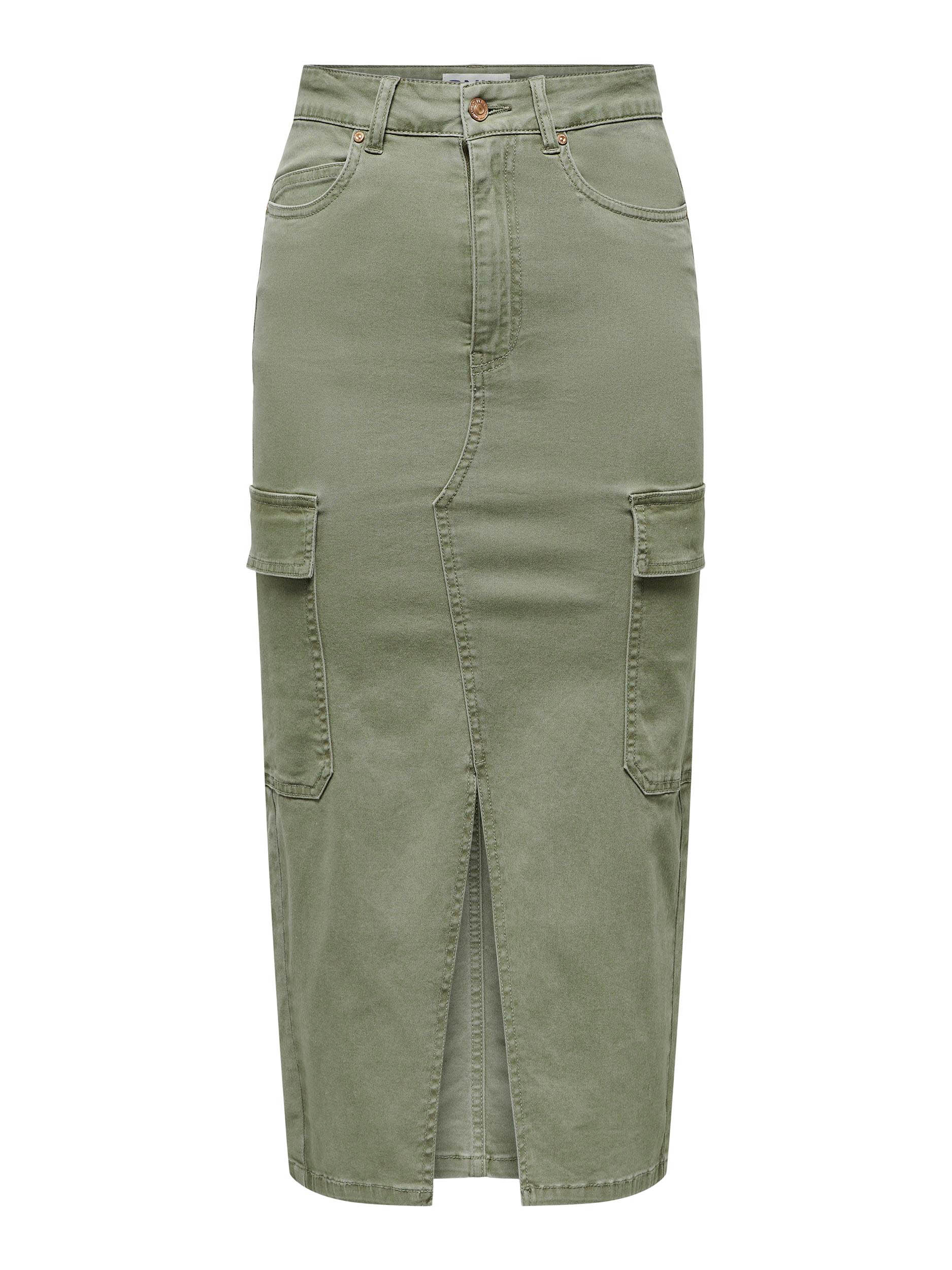 Only Rok Onllola Hw Cargo Long Slit Skir Pnt 15318851 Kalamata Dames Maat - S