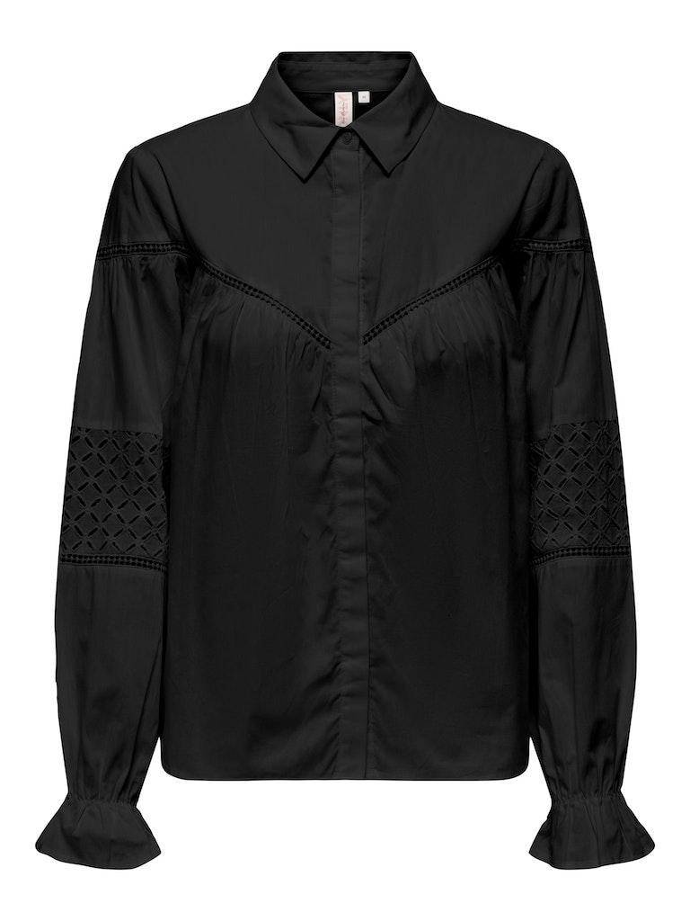 Only Onlmay L/s Detail Shirt Wvn Cs