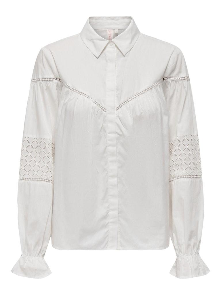 Only Onlmay L/s Detail Shirt Wvn Cs
