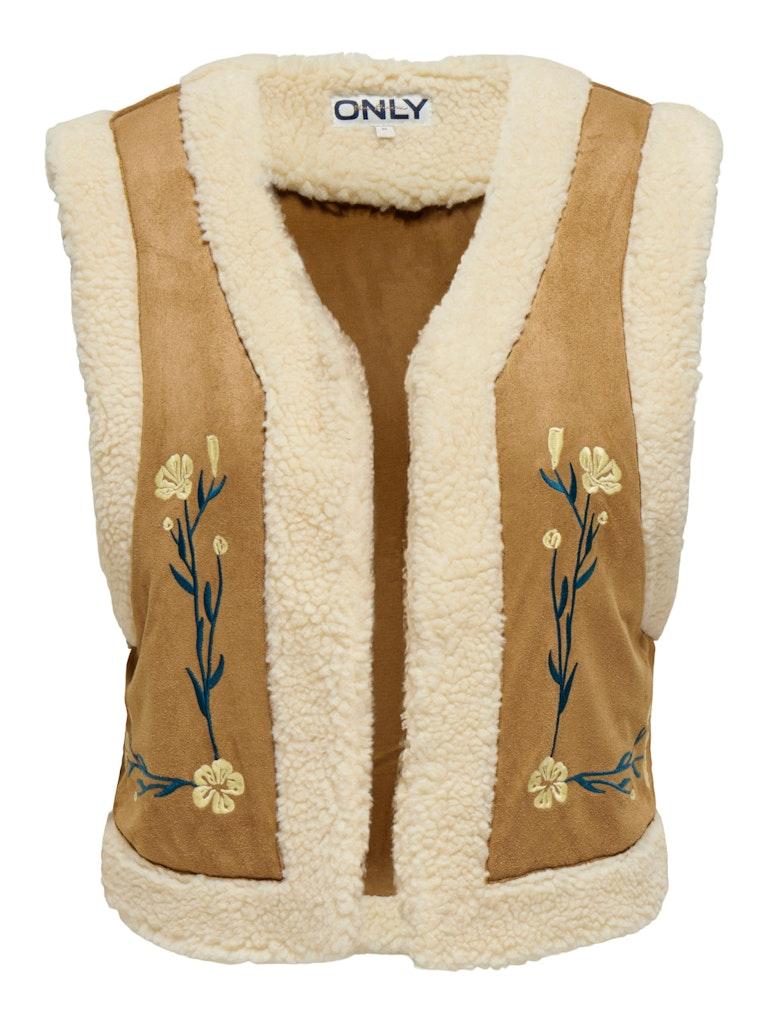 Only Onlindiana Sl Teddy Vest Pnt