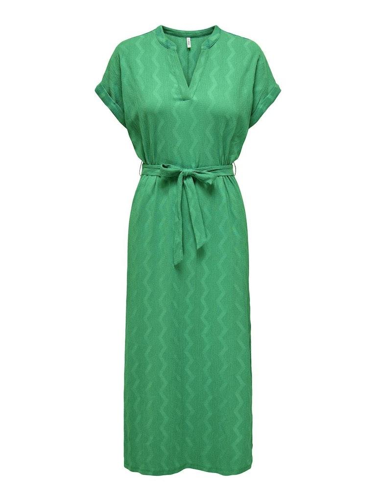 Only Jurk Onldia S/s V-neck Dress Jrs 15319998 Deep Mint Dames Maat - S
