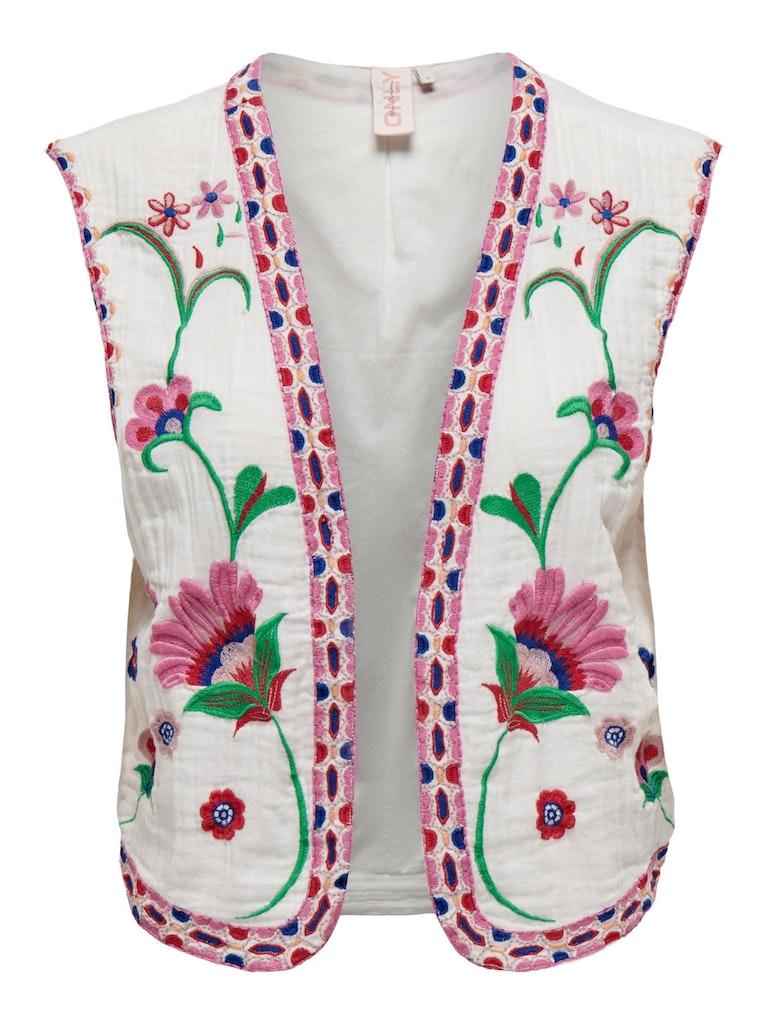 ONLY ONLTHYRA LIFE SL EMB VEST WVN CS Dames Vest - Maat S