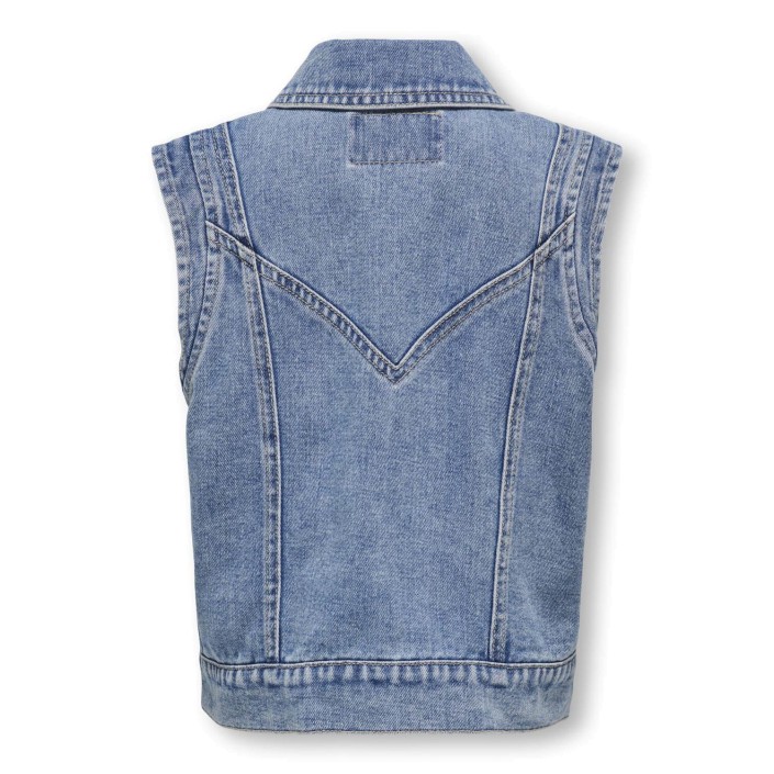 Only KOGKENNEDY SL DNM WAISTCOAT BJ Medium Blue Denim | Freewear KOGKENNEDY SL DNM WAISTCOAT BJ - www.freewear.nl - Freewear