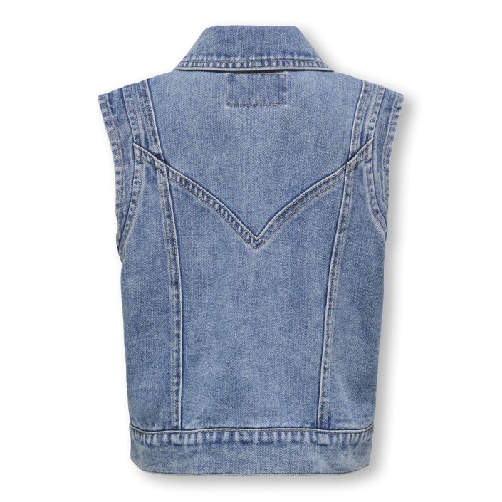 Only KOGKENNEDY SL DNM WAISTCOAT BJ Medium Blue Denim | Freewear KOGKENNEDY SL DNM WAISTCOAT BJ - www.freewear.nl - Freewear