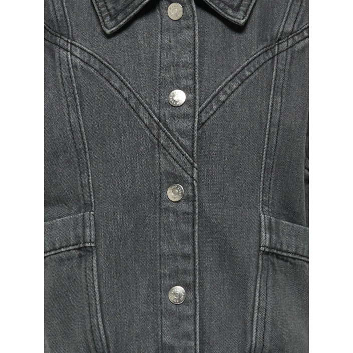 Only KOGKENNEDY SL DNM WAISTCOAT BJ Light Grey Denim | Freewear KOGKENNEDY SL DNM WAISTCOAT BJ - www.freewear.nl - Freewear
