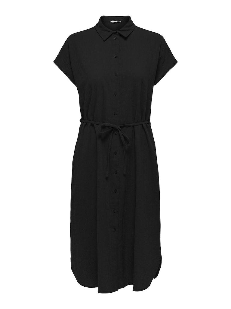Only Onltizana Neri Cotton S/s Dress Wvn: