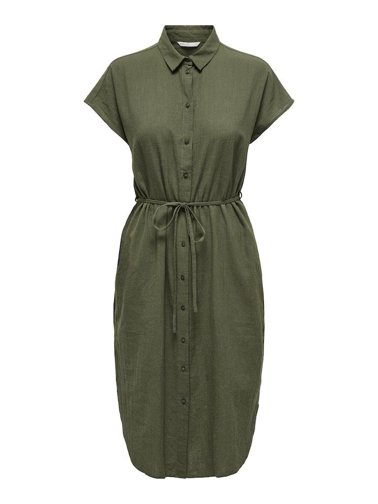 Only Onltizana Neri Cotton S/s Dress Wvn: