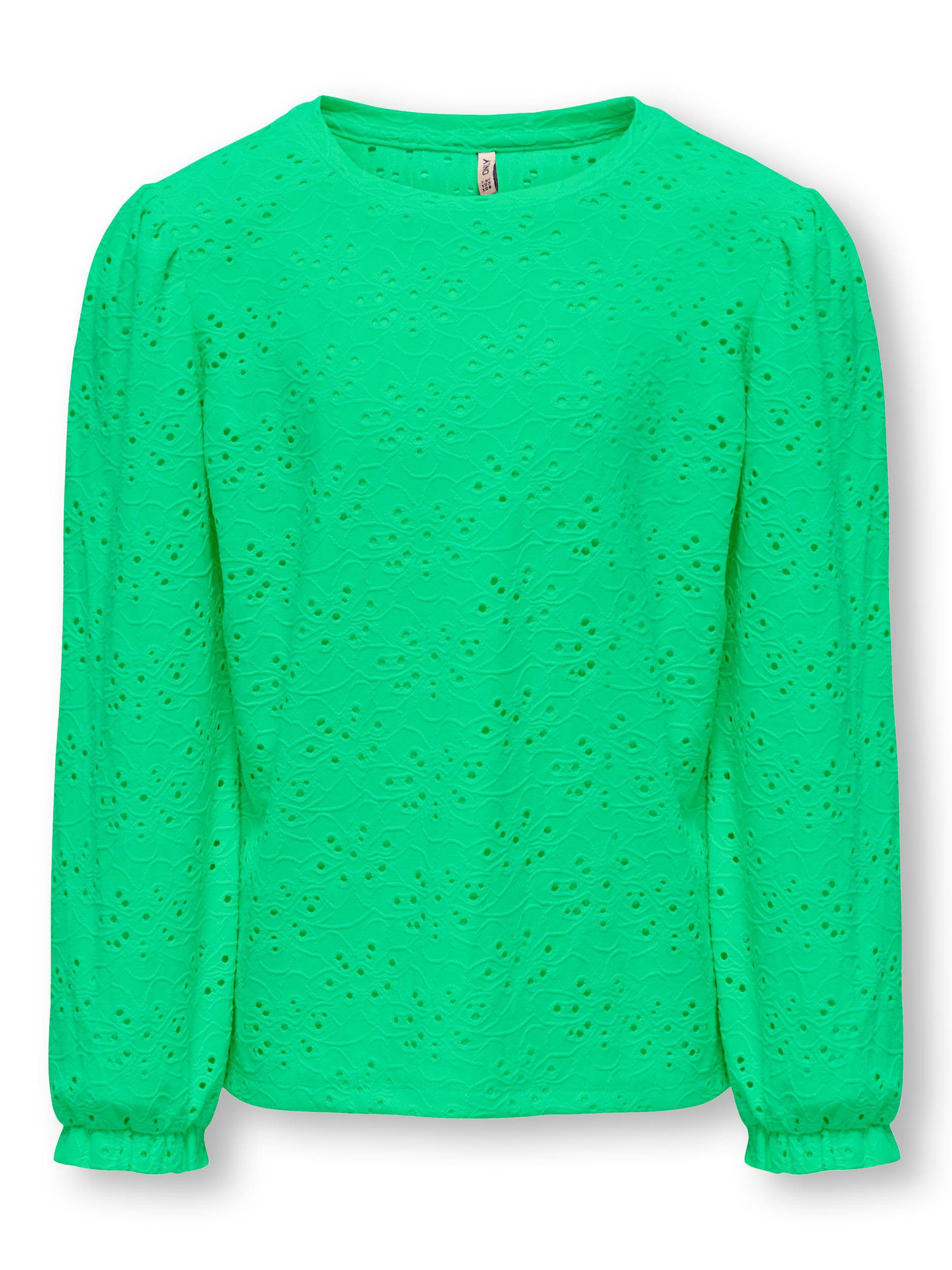 ONLY KOGSMILLA L/S PUFF TOP CS JRS Meisjes Top - Maat 110/116