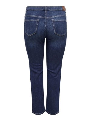 Carmakoma CARSUI MID SLIM DNM REA285 NOOS Dark Blue Denim | Freewear CARSUI MID SLIM DNM REA285 NOOS - www.freewear.nl - Freewear