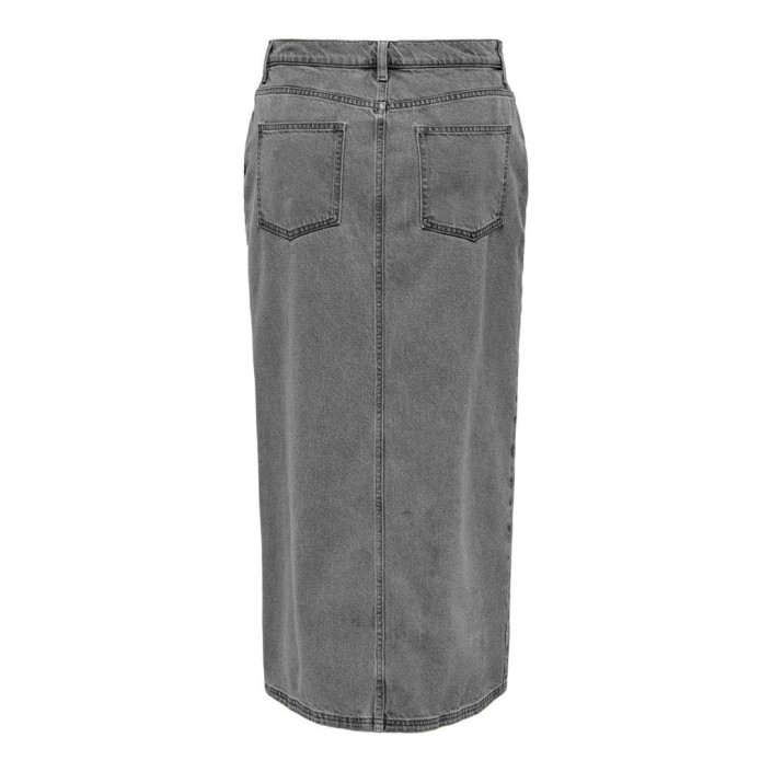 Only ONLSOPHIE MW LONG SKIRT DNM Medium Grey Denim | Freewear ONLSOPHIE MW LONG SKIRT DNM - www.freewear.nl - Freewear