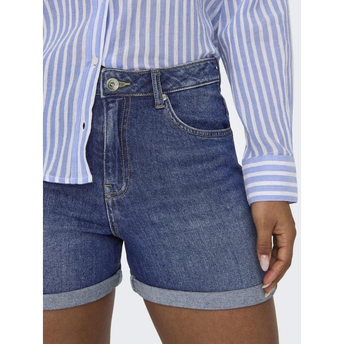 Only ONLJOSEPHINESTRETCH SHORTS DNM AZG : Medium Blue Denim | Freewear ONLJOSEPHINESTRETCH SHORTS DNM AZG : - www.freewear.nl - Freewear