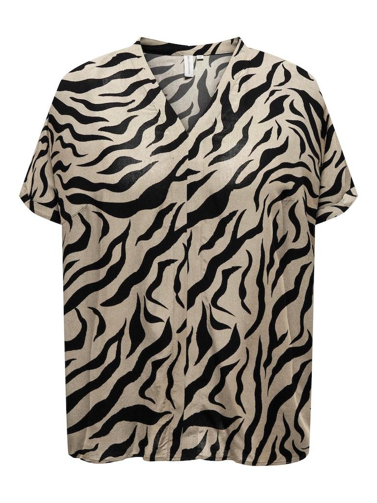 ONLY CARMAKOMA CARNOVA LIFE IN ONE TOP Dames Top - Maat 54