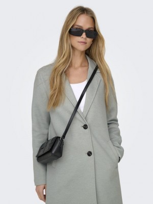 Only ONLSEDONA CARRIE COAT OTW NOOS Lichen/Melange | Freewear ONLSEDONA CARRIE COAT OTW NOOS - www.freewear.nl - Freewear