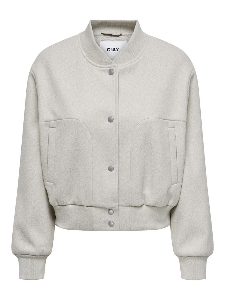 Only Nancy Life Short Bomberjacken Frauen,Unisex op kleur beige, Maat L