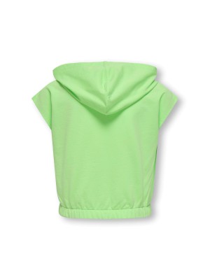 Only KOGAMANDA S/S HOOD UB SWT Paradise Green/Le Club | Freewear KOGAMANDA S/S HOOD UB SWT - www.freewear.nl - Freewear