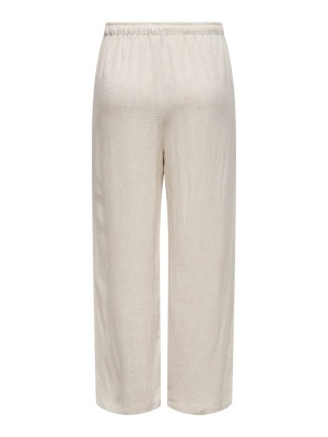 Only ONLSIESTA MW PULL-UP LINEN BL PNT N: Moonbeam | Freewear ONLSIESTA MW PULL-UP LINEN BL PNT N: - www.freewear.nl - Freewear