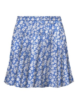 Only ONLNALA LIFE SKORT WVN NOOS Marina/WHITE FLOWER | Freewear ONLNALA LIFE SKORT WVN NOOS - www.freewear.nl - Freewear