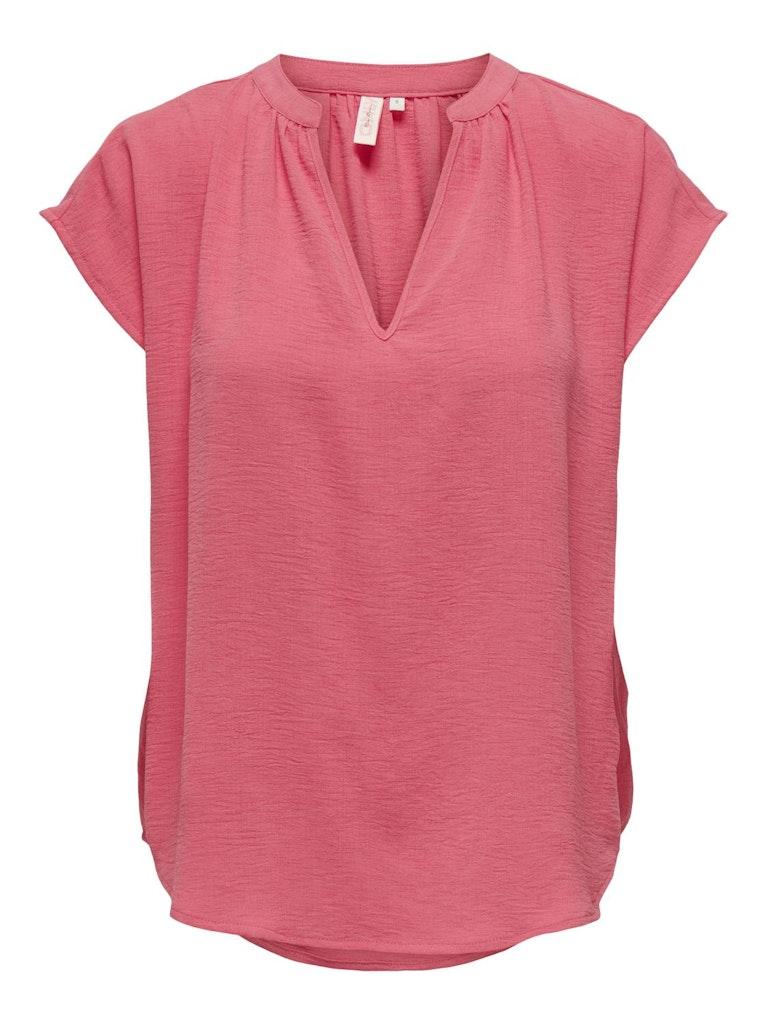 Only Onlpam Life Ss V-neck Top Wvn