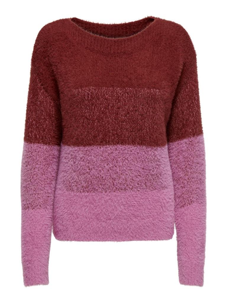 Only Onlmaika Ls Boatneck Cc Knt