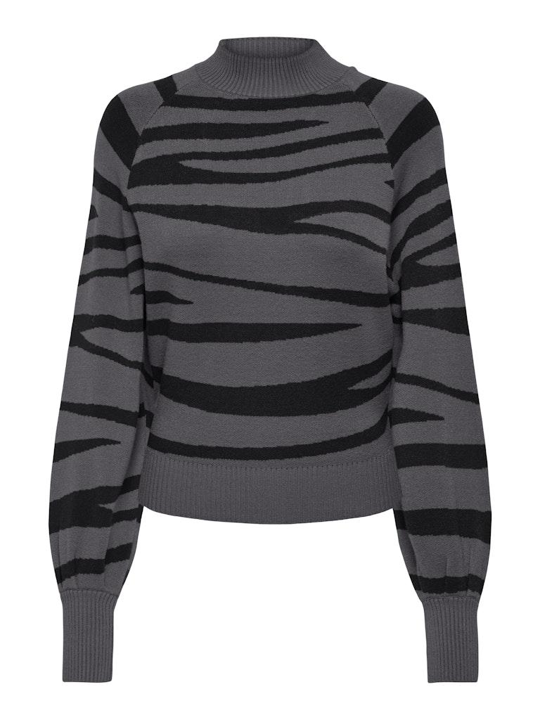 Only Onlfrida Life Ls Highneck Cc Knt