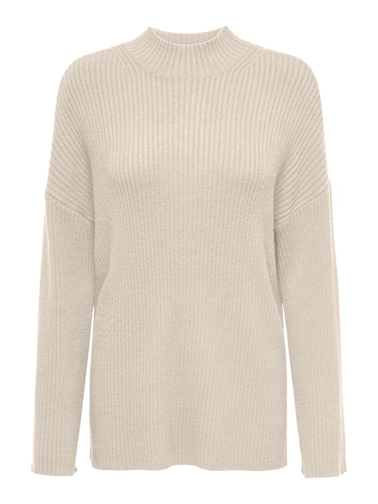 Only Onlkatia Ls Loose Highneck Cc Knt