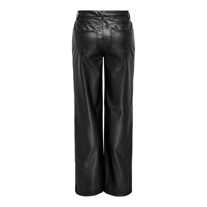 Only ONLKIRI HW STR FAUX LEATHER PNT Black | Freewear ONLKIRI HW STR FAUX LEATHER PNT - www.freewear.nl - Freewear