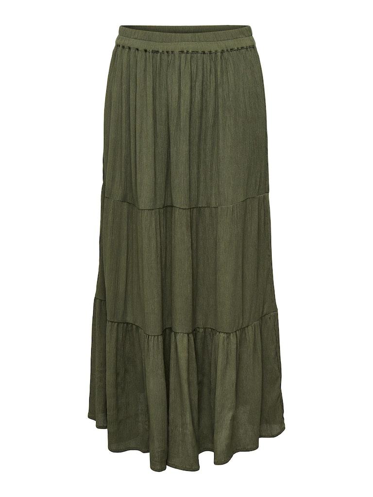 ONLY ONLMIKKA LIFE LONG SKIRT WVN NOOS Dames Rok - Maat S