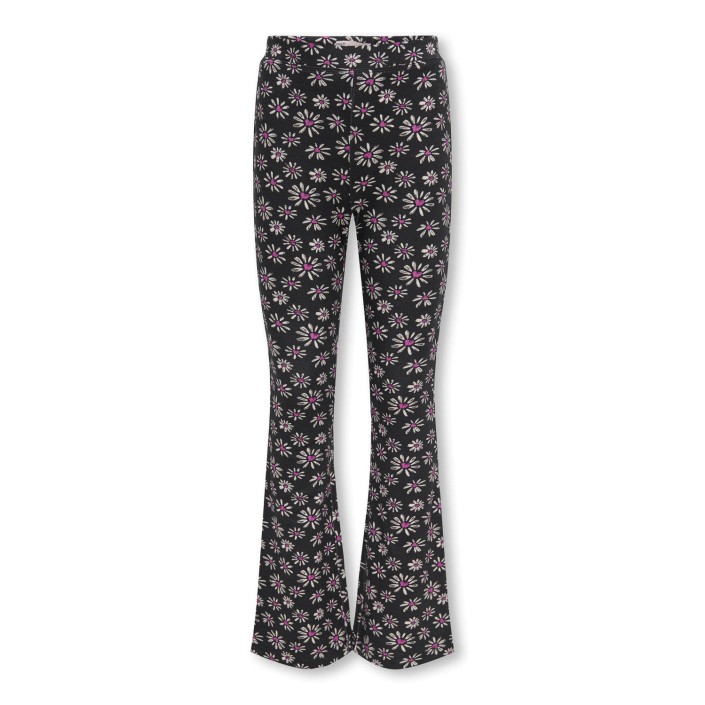 Only KOGPAIGE FLARED AOP PANT CS PNT Black/Flower Cattleya | Freewear KOGPAIGE FLARED AOP PANT CS PNT - www.freewear.nl - Freewear