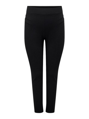 Carmakoma CARNORI HW STITCH LEGGING PNT Black | Freewear CARNORI HW STITCH LEGGING PNT - www.freewear.nl - Freewear