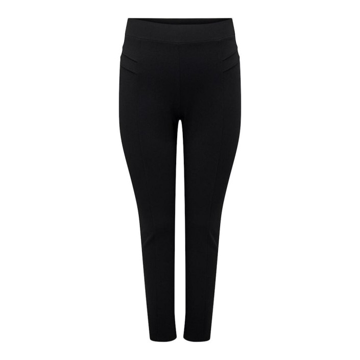Carmakoma CARNORI HW STITCH LEGGING PNT Black | Freewear CARNORI HW STITCH LEGGING PNT - www.freewear.nl - Freewear