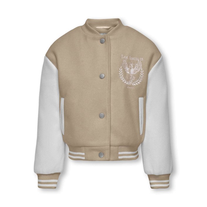 Only KOGNANCY LIFE COLLEGE BOMBER OTW Trench Coat | Freewear KOGNANCY LIFE COLLEGE BOMBER OTW - www.freewear.nl - Freewear