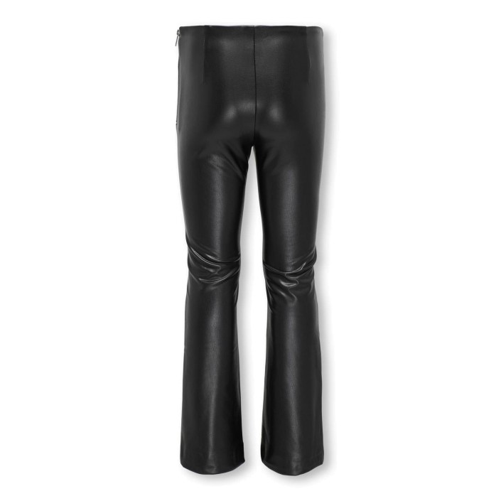 Only KOGZETA FAUX LEA FLARED PANT LR Black | Freewear KOGZETA FAUX LEA FLARED PANT LR - www.freewear.nl - Freewear