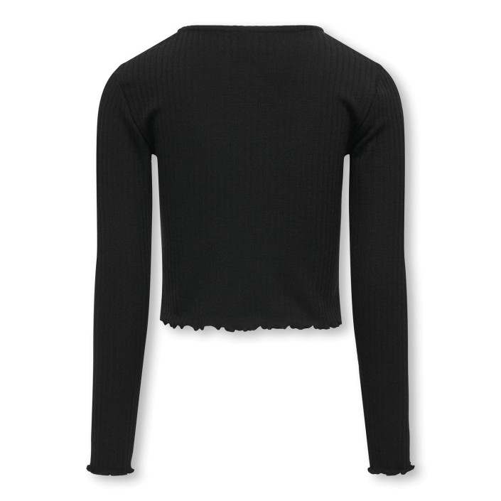 Only KOGNELLA L/S O-NECK TOP JRS NOOS Black | Freewear KOGNELLA L/S O-NECK TOP JRS NOOS - www.freewear.nl - Freewear