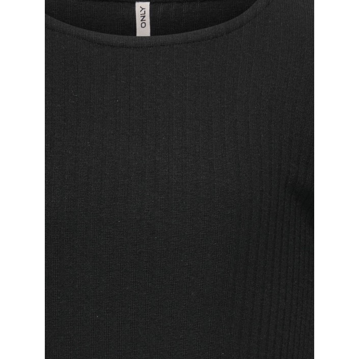 Only KOGNELLA L/S O-NECK TOP JRS NOOS Black | Freewear KOGNELLA L/S O-NECK TOP JRS NOOS - www.freewear.nl - Freewear