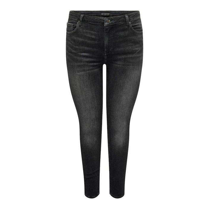 Carmakoma CARWILLY REG SKINNY DNM CRO224 NOOS Washed Black | Freewear CARWILLY REG SKINNY DNM CRO224 NOOS - www.freewear.nl - Freewear