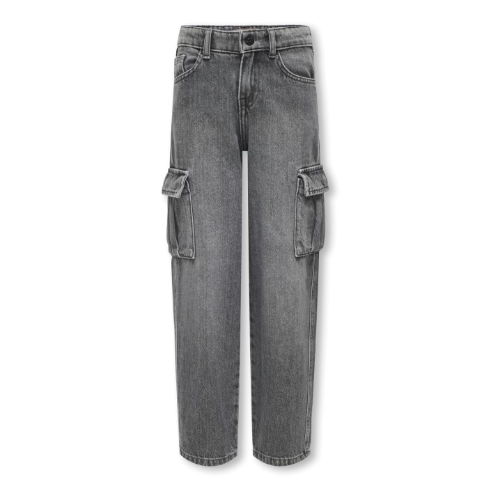 Only KOGHARMONY WIDE CRGO CARROT AZG414 : Dark Grey Denim | Freewear KOGHARMONY WIDE CRGO CARROT AZG414 : - www.freewear.nl - Freewear