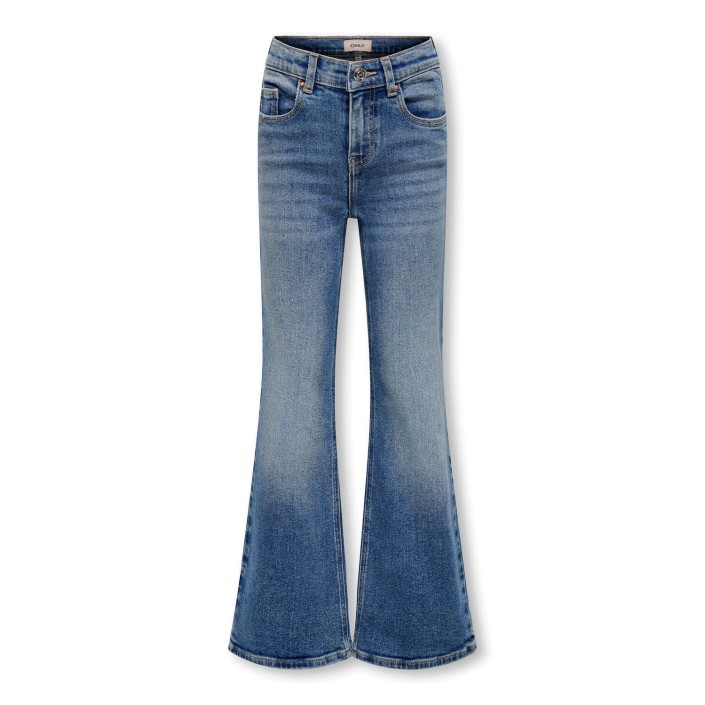 Only KOGJUICY LIFE FLARED DNM CRO557 NOO: Medium Blue Denim | Freewear KOGJUICY LIFE FLARED DNM CRO557 NOO: - www.freewear.nl - Freewear