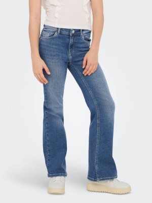 Only KOGJUICY LIFE FLARED DNM CRO557 NOO: Medium Blue Denim | Freewear KOGJUICY LIFE FLARED DNM CRO557 NOO: - www.freewear.nl - Freewear