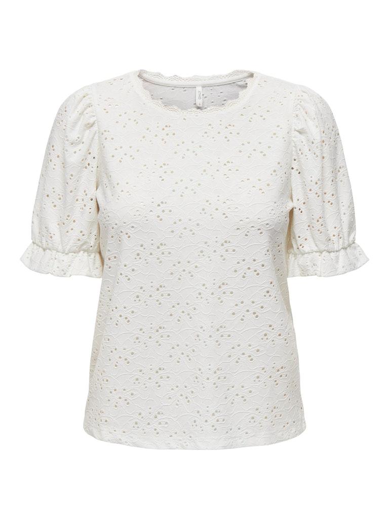 ONLY ONLNEW SMILLA S/S PUFF TOP PRI CS JRS Dames Top - Maat M