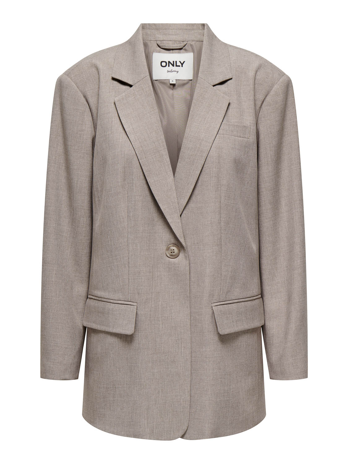 Only Onllinda Ls Boyfr Mel Blazer Tlr No: