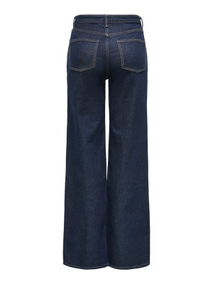 Only ONLJUICY HW WIDE RINSE DNM MAS763 N: Dark Blue Denim | Freewear ONLJUICY HW WIDE RINSE DNM MAS763 N: - www.freewear.nl - Freewear