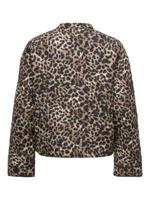 Only ONLHALLIE QUILTED JACKET OTW NOOS Sandshell/LEO | Freewear ONLHALLIE QUILTED JACKET OTW NOOS - www.freewear.nl - Freewear