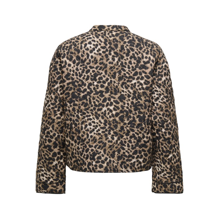 Only ONLHALLIE QUILTED JACKET OTW NOOS Sandshell/LEO | Freewear ONLHALLIE QUILTED JACKET OTW NOOS - www.freewear.nl - Freewear